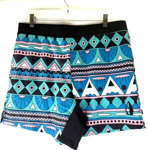 Tachuntfish Men's Pattern Print Shorts NEW Size X-Large